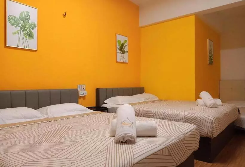 ペンション Cozy Private Family Room In Bayan Lepas
