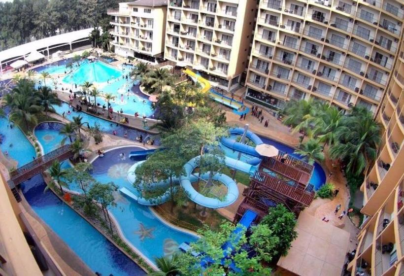 בית מלון כפרי Zamlan Gold Coast Morib Intl Resort 3 Rooms Apartment