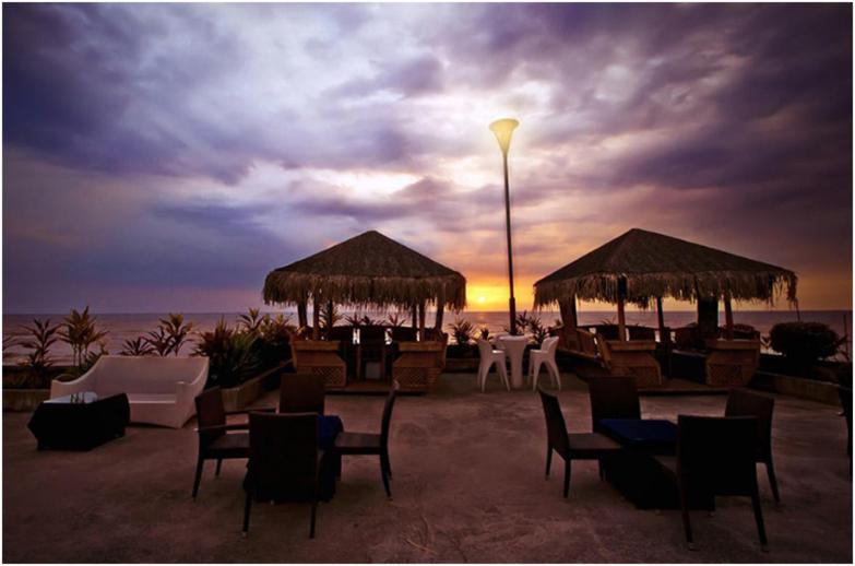 בית מלון כפרי Zamlan Gold Coast Morib Intl Resort 3 Rooms Apartment