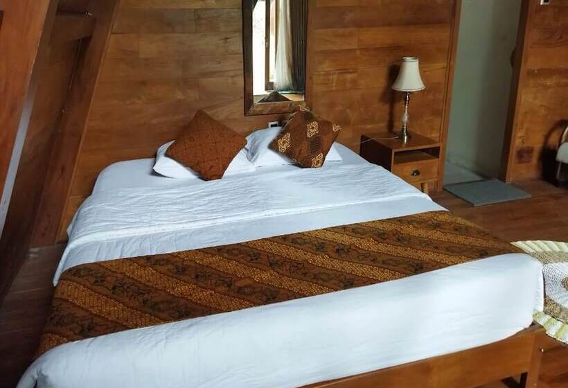 בית מלון כפרי Borobudur Balkondes Saka Pitu