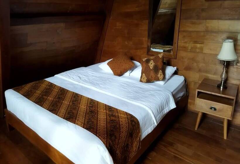 בית מלון כפרי Borobudur Balkondes Saka Pitu