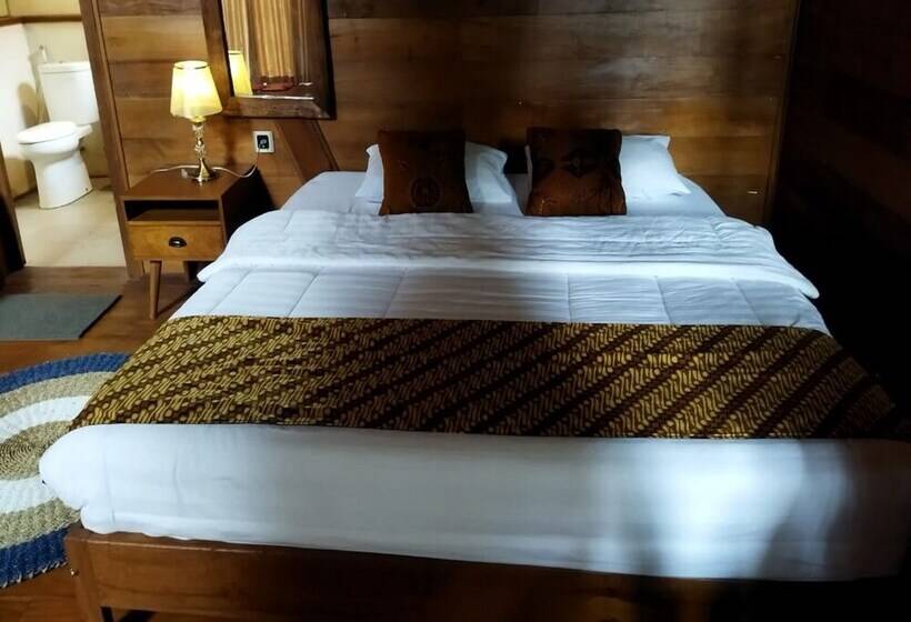 בית מלון כפרי Borobudur Balkondes Saka Pitu