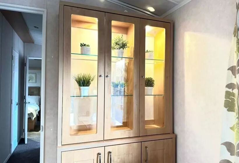 ホテル Impeccable 2 Bed Lodge In Preston Hot Hub