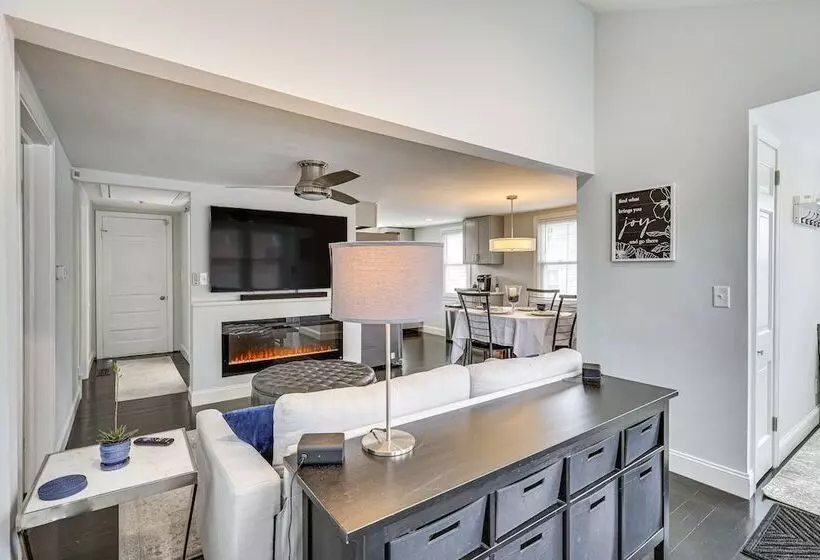 Modern Terryville Cottage W/ Deck & Lake View!