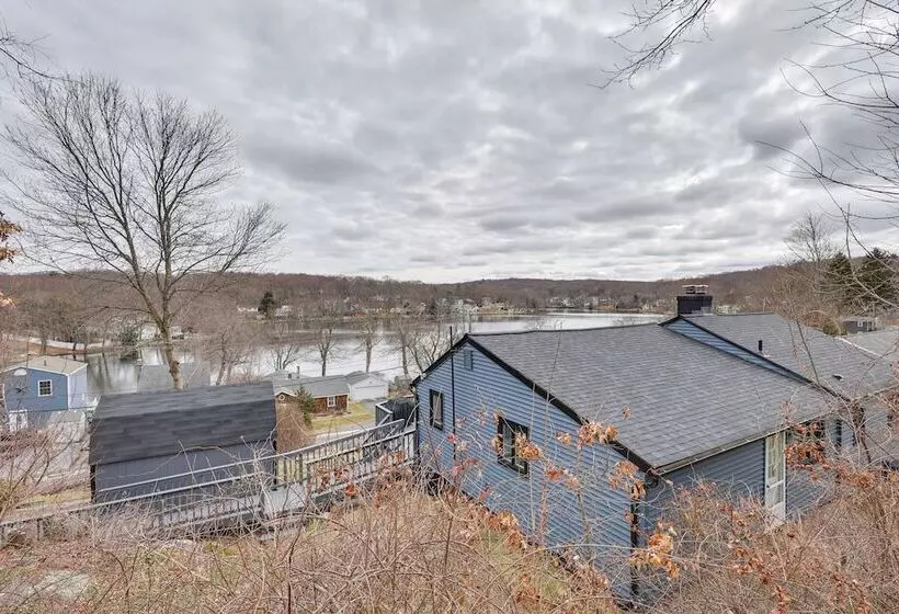 Modern Terryville Cottage W/ Deck & Lake View!