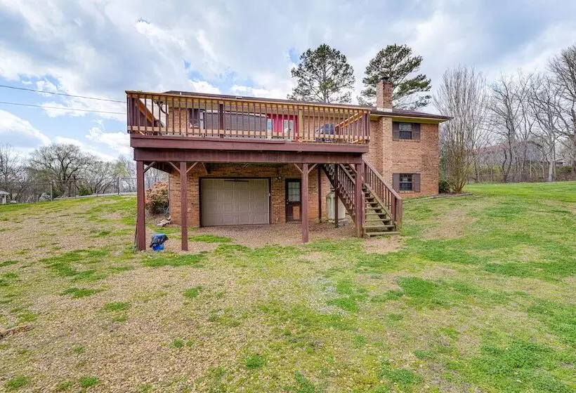 Furnished Deck & Fire Pit: Greeneville Home!