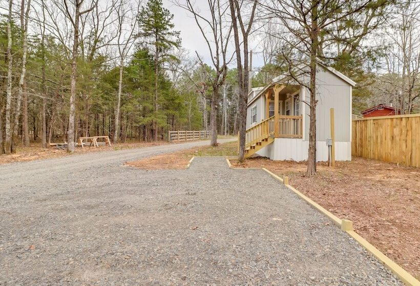 Steps To Greers Ferry Lake: Tumbling Shoals Cabin!