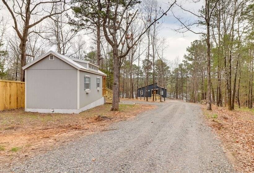 Steps To Greers Ferry Lake: Tumbling Shoals Cabin!