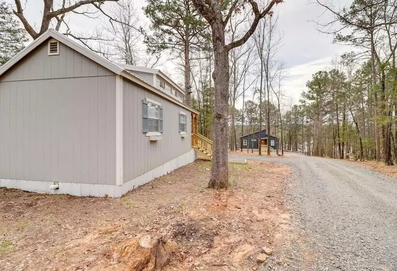 Steps To Greers Ferry Lake: Tumbling Shoals Cabin!