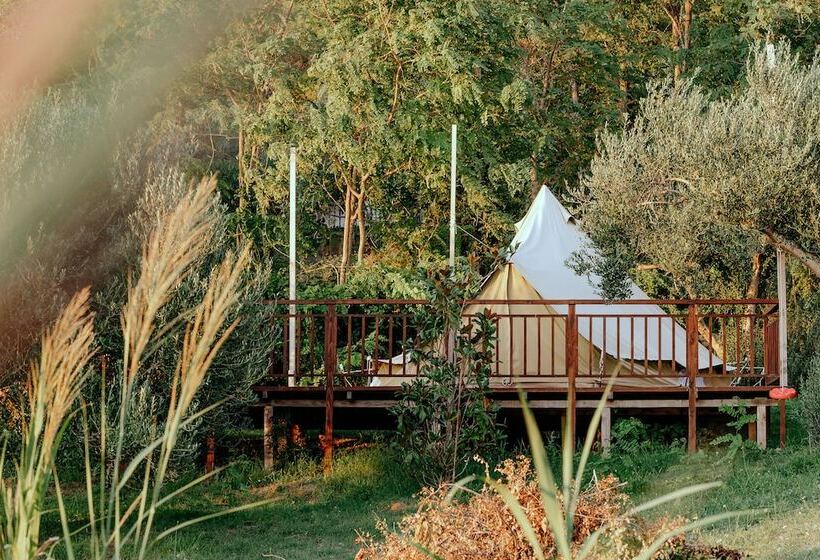 酒店 Ljubac Glamping Belltent Robinson