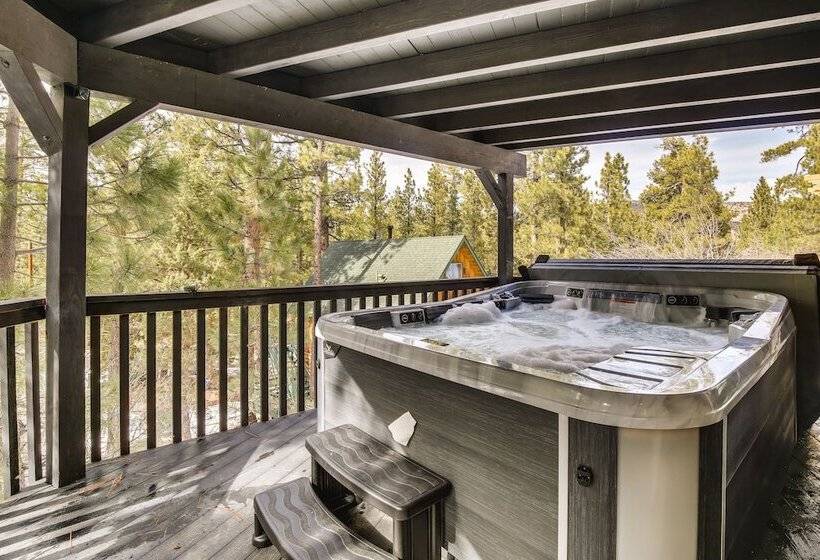 Serene Big Bear Retreat W/ Hot Tub + Game Room!
