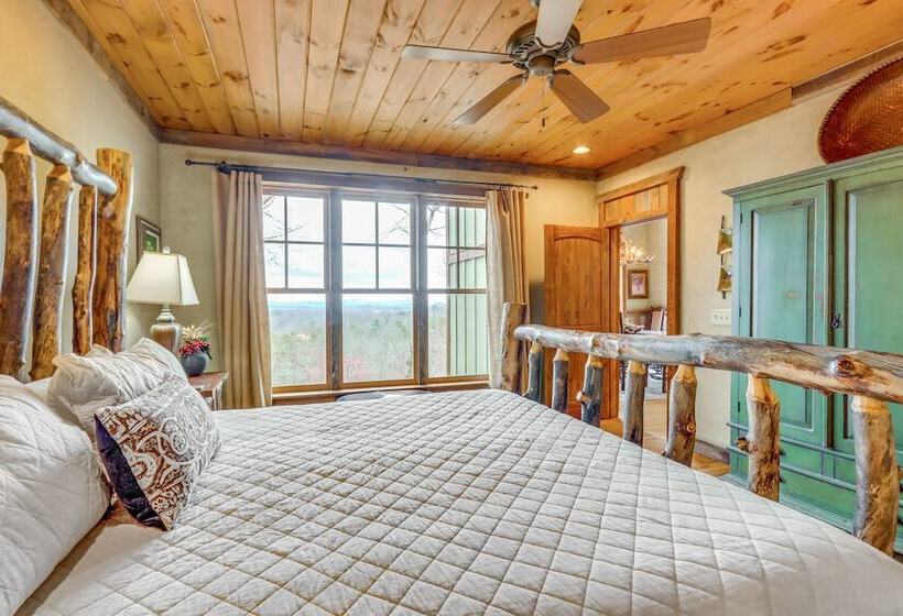 Stunning Blue Ridge Home W/ Hot Tub & Views!