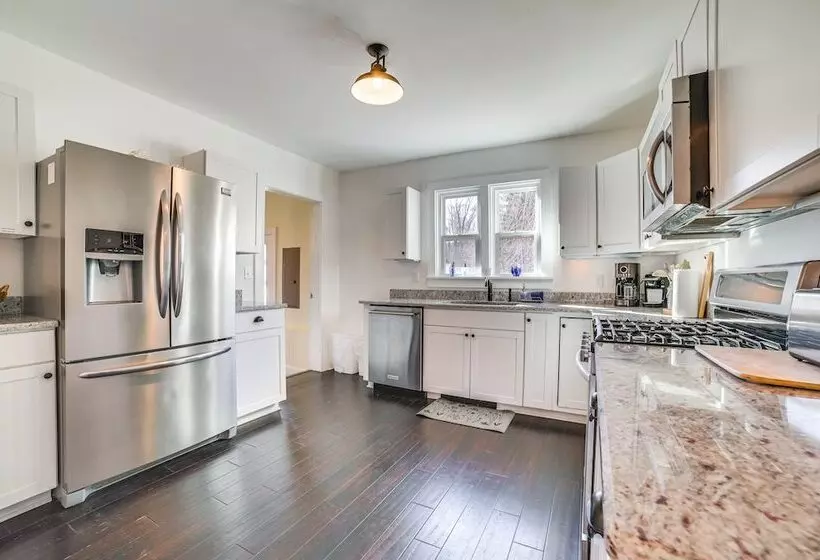 Suttons Bay Home W/ Fire Pit & Water Views!