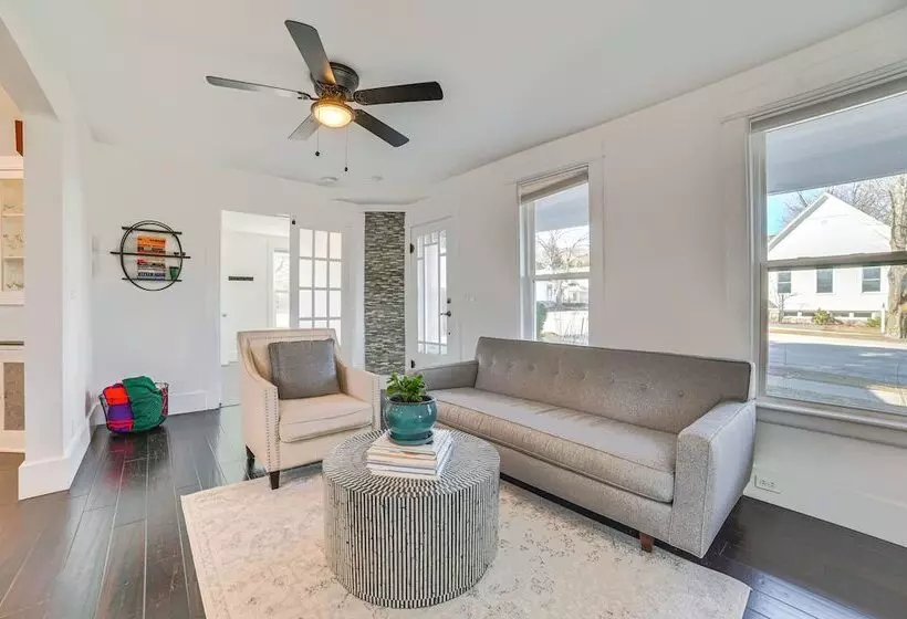 Suttons Bay Home W/ Fire Pit & Water Views!