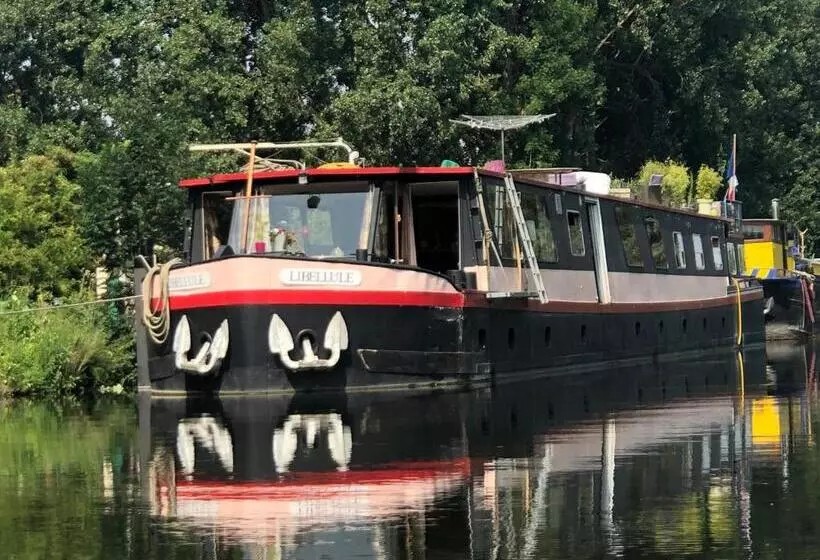 Aamiaismajoitus (B&B) Péniche Libellule Ailly Sur Somme