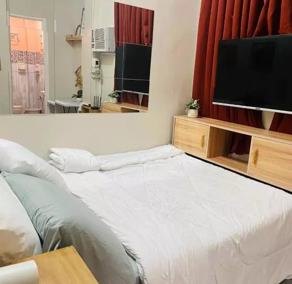 ペンション Cozy 1br Unit With Full Bathroom,kitchen, Wifi At Sonia S Island Stay