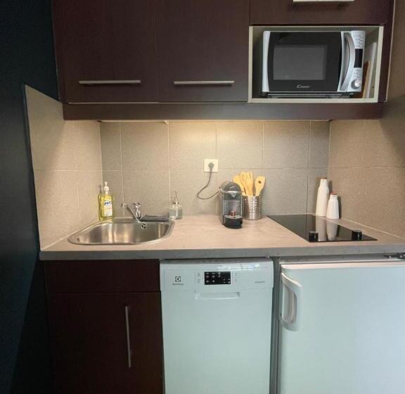 Studio Prado Plage Piscine Terrasse