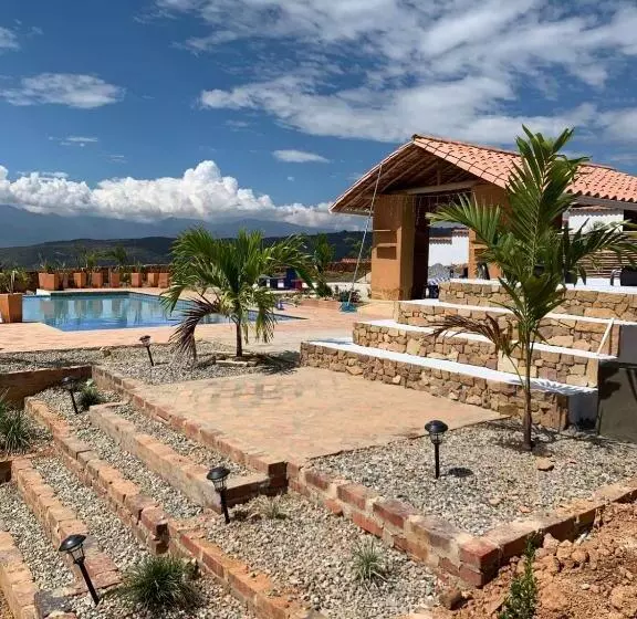 هتل Lujoso Refugio En Barichara