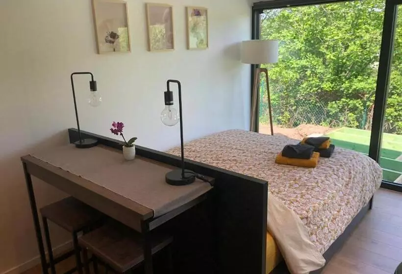 ベッドアンドブレックファースト Les Tiny House Du Mas De Mont