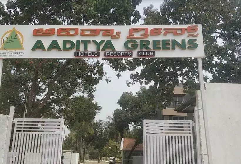 Hotelli Aaditya Greens Near Nelaguli Panchyat Office