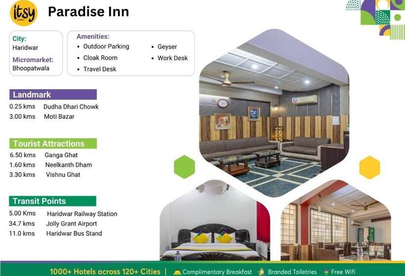Itsy Hotels Paradise Inn, Haridwar