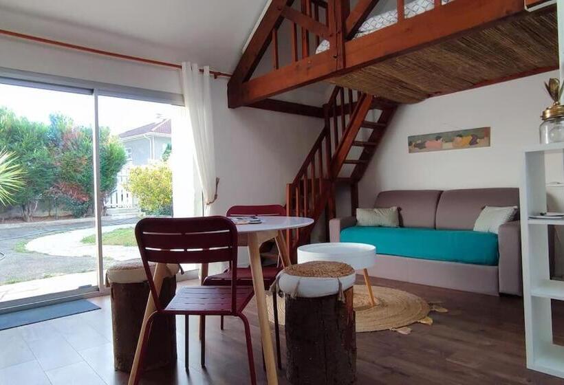 بنسيون Maisonnette 2/4 Pers Jardin Calme Parking Gratuit