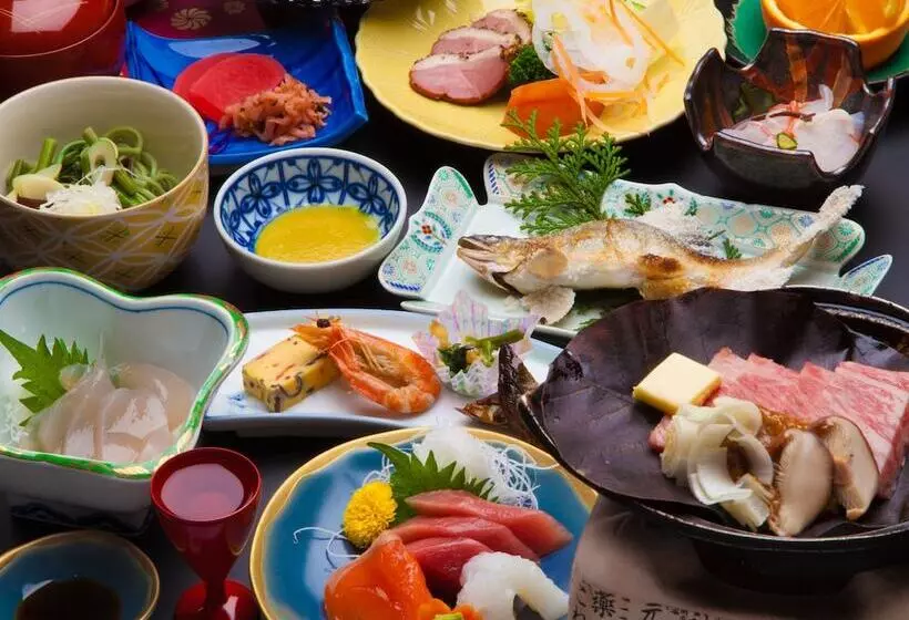 旅館 Gero Onsen Okudaya Happoen