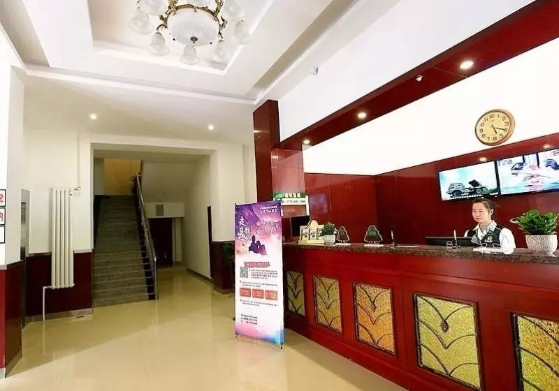 ホテル Greentree Inn Gansu Baiyin East Bus Station Lanbao Road Express