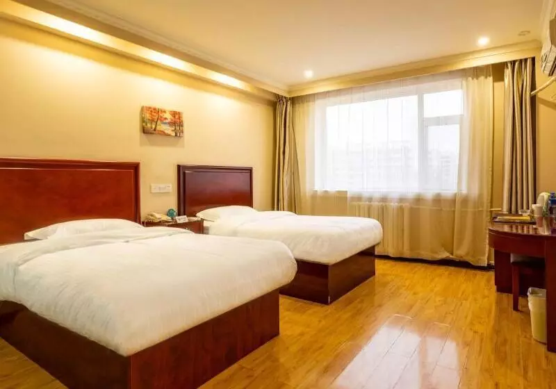 ホテル Greentree Inn Gansu Baiyin East Bus Station Lanbao Road Express
