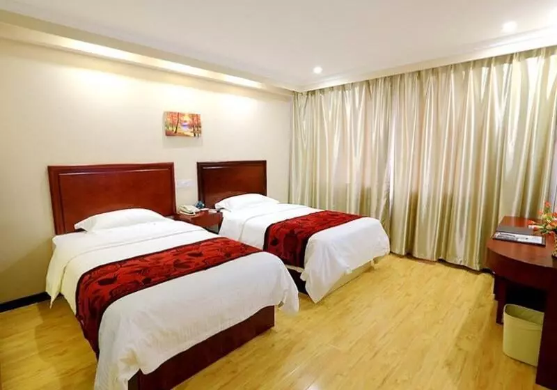 ホテル Greentree Inn Gansu Baiyin East Bus Station Lanbao Road Express
