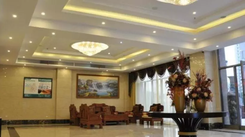 Hotelli Greentree Inn Shanghai Jiading Newtown Malu Subway Station Business