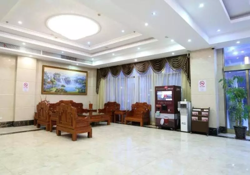 Hotelli Greentree Inn Shanghai Jiading Newtown Malu Subway Station Business