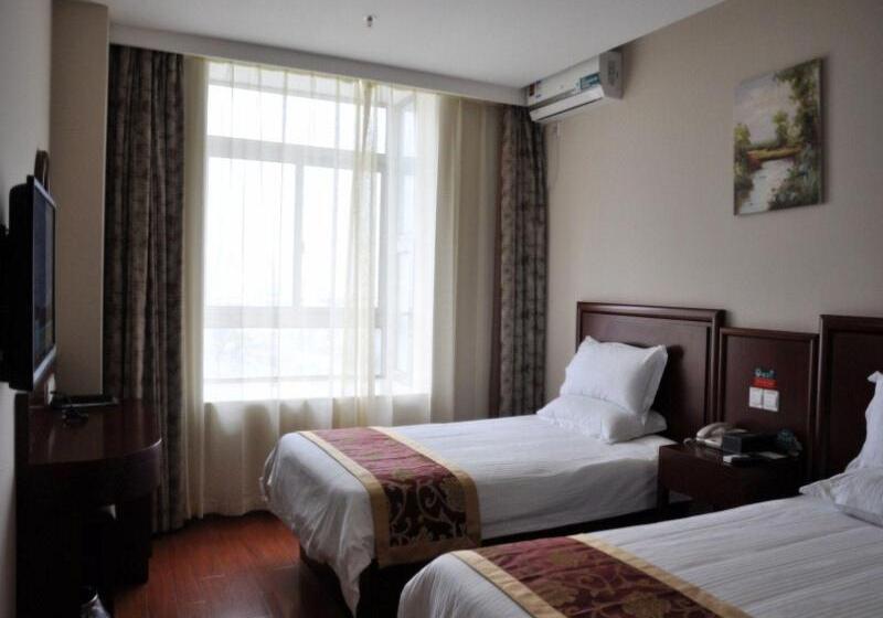 בית מלון כפרי Greentree Inn Shanghai Jiading Newtown Malu Subway Station Business