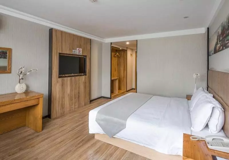 Hotelli Greentree Inn Jiangsu Yancheng Yandu Bus Station Middle Daqing Road Express