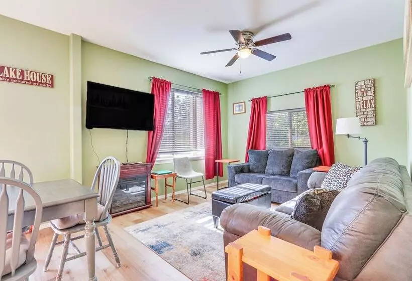 Harrison Home W/ Grill & Lake Views: Walk To Town!