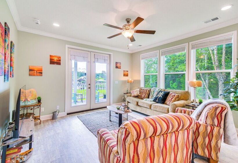 Waterfront Wolf Bay Home W/ Private Boathouse!