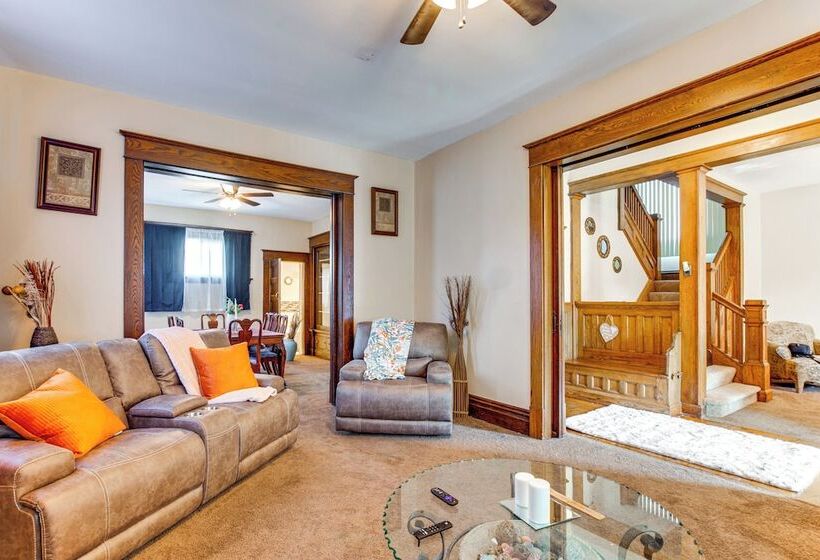 Centrally Located Beaver Falls Home W/ Fire Pit!