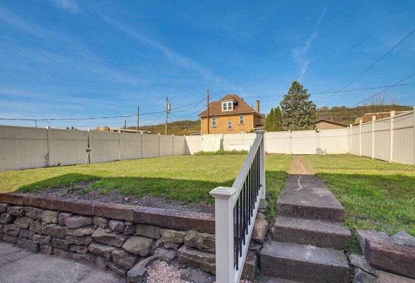 Centrally Located Beaver Falls Home W/ Fire Pit!