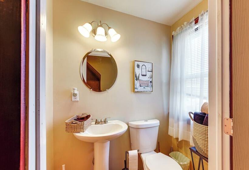 Centrally Located Beaver Falls Home W/ Fire Pit!