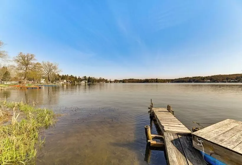 Loon Lake Home W/ Private Boardwalk & Dock