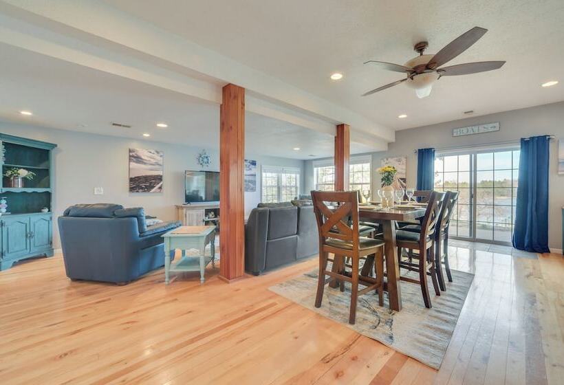 Riverfront Cheboygan Home W/ Dock ~ 4 Mi To Town!