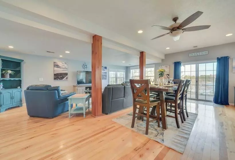 Riverfront Cheboygan Home W/ Dock ~ 4 Mi To Town!