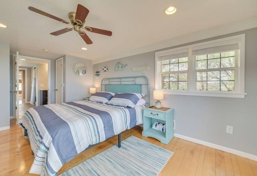 Riverfront Cheboygan Home W/ Dock ~ 4 Mi To Town!