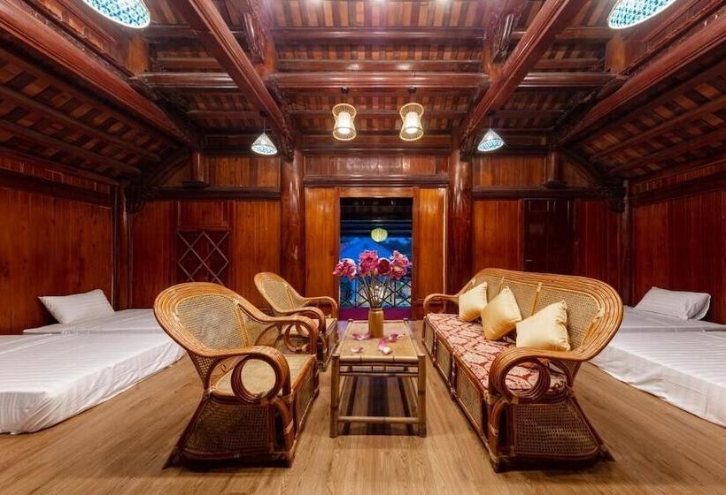 پانسیون Room In Chalet Trang An Ao Dai Homestay