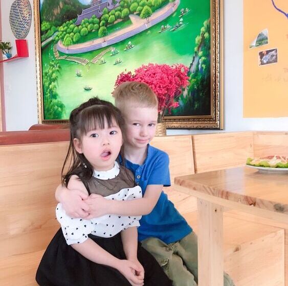 پانسیون Room In Chalet Trang An Ao Dai Homestay