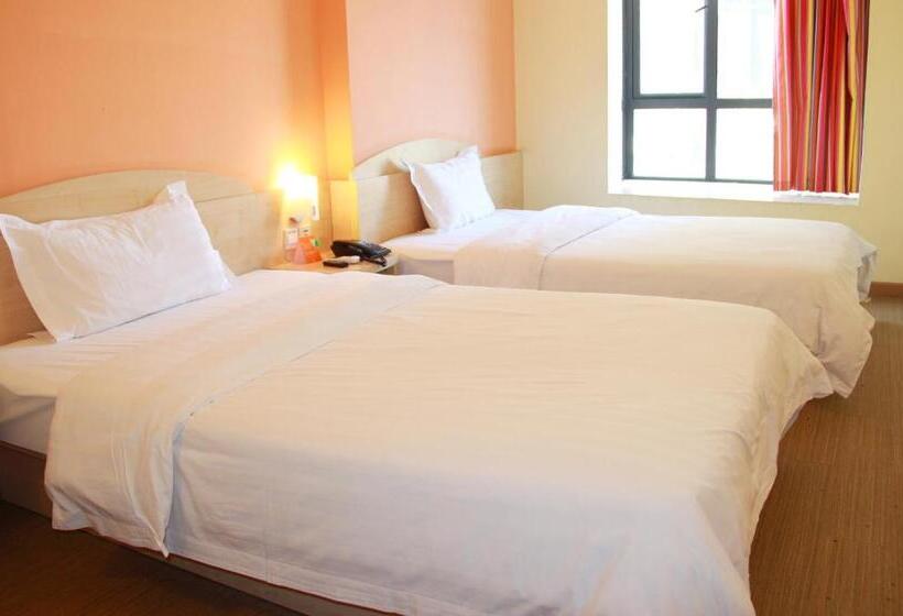 Hotell 7days Inn Huquan Street Yangjiawan Subway Station