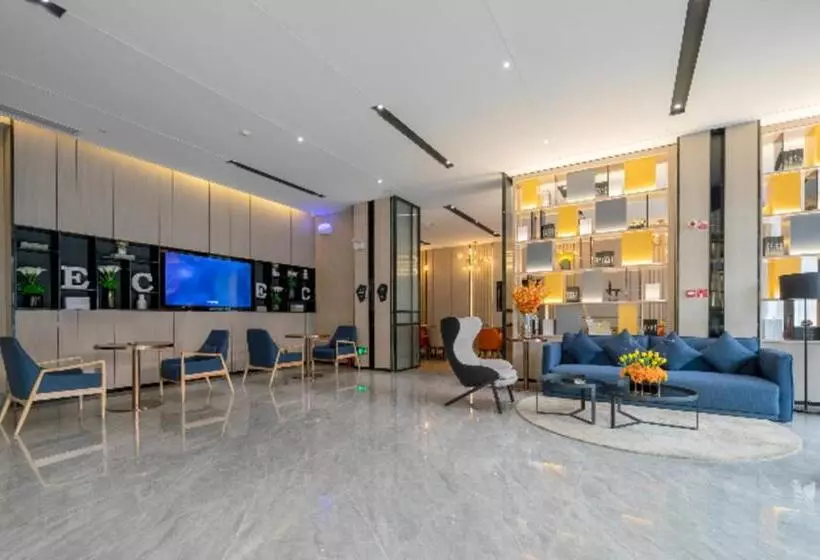 Echarm Hotel Huangshi Daye High Speed Railway North Station Jinjiu Factory