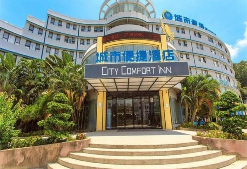 酒店 City Comfort Inn Lingshui Central Avenue Bus Station