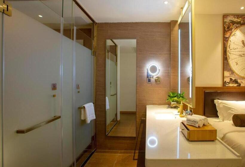 Szálloda James Joyce Coffetel· Wuhan Wangjiawan Taojialing Metro Station