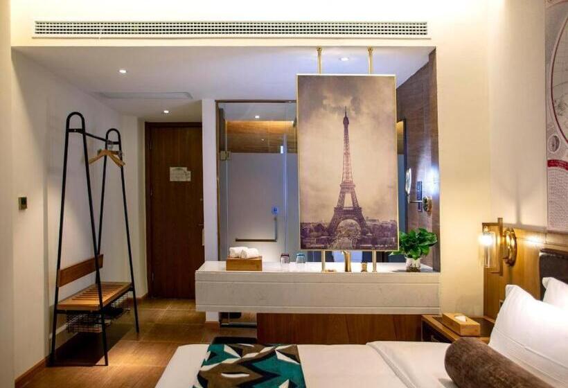 Szálloda James Joyce Coffetel· Wuhan Wangjiawan Taojialing Metro Station